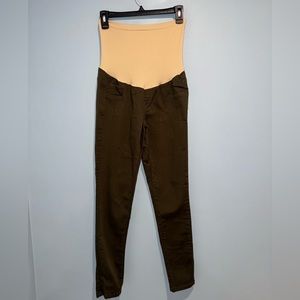 Dark Green Maternity Pants
